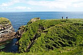 Nordsee am Mull Head, Ostküste von Mainland, Orkney Inseln, Äußere Hebriden, Schottland