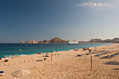 Medano Beach In Cabos San Lucas, Baja California Peninsula, Mexico