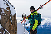 Professionelle Skifahrer-Wanderungen in das Backcountry rund um Cerro Catedral in Argentinien