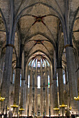 Spanien, Katalonien, Barcelona, ??Kirche von Santa Maria del Mar.