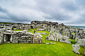 Iron Age built Broch of Gurness, Orkney Islands, Scotland, United Kingdom, Europe