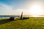 Hafen von Munkmarsch auf der Insel Sylt, Sylt, Schleswig-Holstein, Norddeutschland, Deutschland