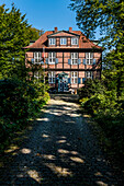 Wohldorfer Herrenhaus in Wohldorf - Ohlstedt bei Hamburg, Nordeutschland, Deutschland