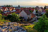 View of old town from above de Doms, Schweden