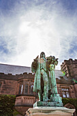 John Witherspoon Statue, East Pyne Hall, Princeton University, Princeton, New Jersey, USA