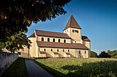 UNESCO Welterbe Klosterinsel Reichenau, Basilika St. Georg in Oberzell, Insel Reichenau im Bodensee, Baden-Württemberg, Deutschland