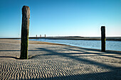 UNESCO Weltnaturerbe Wattenmeer, Insel Neuwerk, Bundesland Hamburg, Deutschland, Nordsee