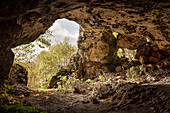 UNESCO Welterbe Eiszeitliche Höhlen der Schwäbischen Alb, Bockstein Höhle, Schwäbische Alb, Baden-Württemberg, Deutschland