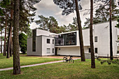 UNESCO World Heritage Bauhaus school, House Muche / Schlemmer, Master Houses at Dessau, Dessau-Rosslau, Saxony-Anhalt, Germany