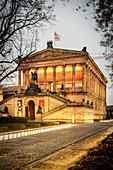 UNESCO Welterbe Berliner Museumsinsel, Alte Nationalgalerie, Berlin, Deutschland