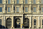 Guard in front of the royal castle, Stockholm, Sweden