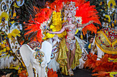 street party, carnival in santa cruz de tenerife, island of tenerife, canary islands, spain, europe