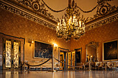 Interior of Palazzo Reale di Napoli, Naples, Campania, Italy, Europe