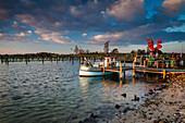 poles, pole, stones, beach, Baltic Sea, Lippe, harbour, fishing boat, Hohwacht, Schleswig Holstein, Germany