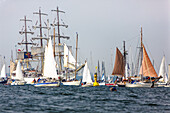 Segelschiff, Segelschiffe, Windjammerparade, Regatta, Kieler Woche, Ostsee, Kiel, Kieler Förde, Schleswig Holstein, Deutschland