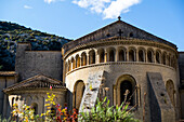 The abbey of Saint Guilhem Le Desert is a Benedictine abbey founded in 804 by William of Gellone. It is a World Heritage Site by UNESCO since 1998.