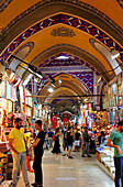 Turkey, Istanbul (municipality of Fatih), district of Beyazit, the Grand Bazaar (kapali carsi)