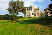 France, Aquitaine, Pyrenees Atlantiques (64), Basque country, province of Labourd, Hendaye, Abbadia castle