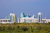 Kazakhstan, Astana City, New Administrative City, Akorda President Palace, Shooting point: Pyramid area