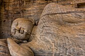 Reclining Buddha, Gal Vihara, Ruins of ancient city, Polonnaruwa, Sri Lanka