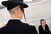 Jewish New Year in Uman, Ukraine, Every year, thousands of Orthodox Bratslav Hasidic Jews from different countries gather in Uman to mark Rosh Hashanah, the Jewish New Year, near the tomb of Rabbi Nachman, a great grandson of the founder of Hasidism