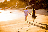 Young couple, Malibu, California, United States of America, North America