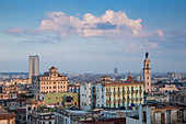 View of Havana looking towards Iglesia y Convento de Nuestra Senora del Carmen, Havana, Cuba, West Indies, Caribbean, Central America