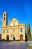 The Orthodox Cathedral, Chania, Crete, Greek Islands, Greece, Europe