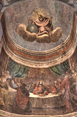 Last Supper Fresco, St. Nicholas Cathedral, UNESCO World Heritage Site, Veliky Novgorod, Novgorod Oblast, Russia, Europe