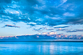 View towards the sea, Jasmund, Ruegen Island, Mecklenburg-Western Pomerania, Germany