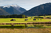 Schmalensee, near Mittenwald, Werdenfelser Land, Bavaria, Germany