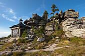 Bischof-Neumann-Kapelle am Hochstein, Dreisesselberg, Bayrischer Wald, Bayern, Deutschland