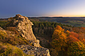 Bruchhauser Steine, bei Olsberg, Rothaarsteig, Rothaargebirge, Sauerland, Nordrhein-Westfalen, Deutschland