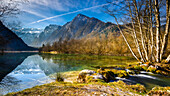 Lake Brunnsee, Wildalpen, Carinthia, Austria