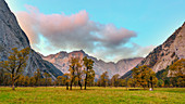 Großer Ahornboden im Herbst, Tirol, Österreich