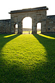 The historic British convict prison site Kingston is listed as world heritage, Australia