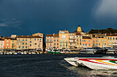 Port of St. Tropez, Var, Cote d' Azur, South of France, France
