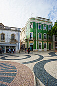 Platz Praca Luis de Camoes in der Altstadt, Lagos, Algarve, Portugal