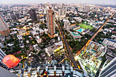 Octave Rooftop Bar, Marriot Hotel Sukhumvit, skyline view point, skybar, Lounge, rooftop, bar, Bangkok, Thailand