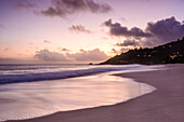 Sonnenuntergang am Intendance Beach, Mahé, Seychellen