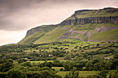 mountains at Glencar Lake, County Leitrim, Ireland, Europe