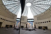 Innenhof des Museum MART,  Rovereto, Trentino, Italien