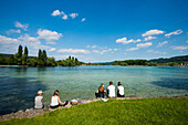 Klosterinsel Werd, Stein am Rhein, Bodensee, Kanton Schaffhausen, Schweiz