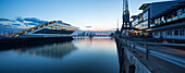 Dockland, Hamburger Hafen, HafenCity, Elbe, Altona, Altstadt, Hamburg, Norddeutschland, Deutschland