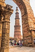 Qutb Minar, Delhi, India, Asia