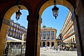 Plaza de La Constitución, Old Town, Donostia, San Sebastian, Gipuzkoa, Basque Country, Spain, Europe