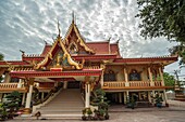Temple in Vientiane, Laos.