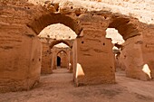 North Africa, Morocco, Meknes district, Aqueduct.
