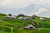 Shepherd Huts In The Kamnik–savinja Alps; Slovenia