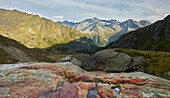 nearby Grünsee, node tip, crawl tip, Stubai Alps, Tyrol, Austria